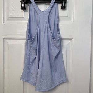 Lululemon blue ribbed tank top - size 6